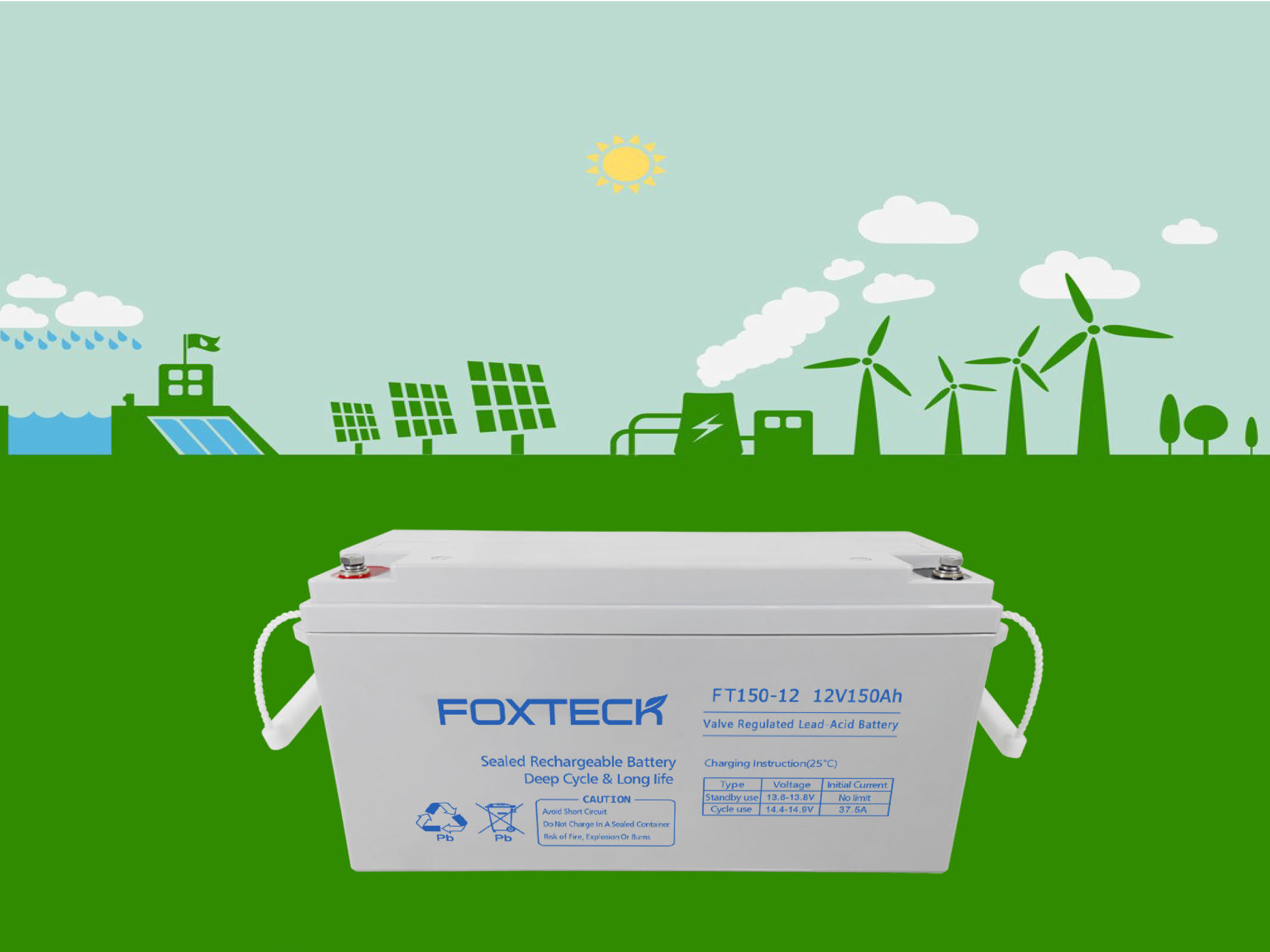 Factory Offer Sealed Lead Acid Battery Deep Cycle Gel Battery 12v 150ah 200ah 250ah Rv battery For Energy Storage 2