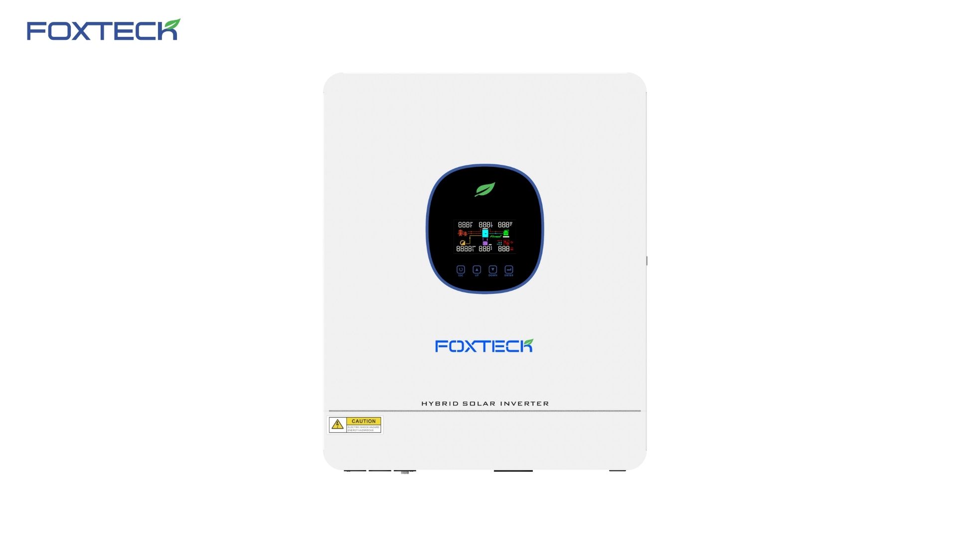 Foxtech 3.6/4.2/6.2kw On/Off Grid Solar Inverter Pure Sine Wine Single Phase DC hanggang 220/230/240Vac Built-in na MPPT para sa Bahay 5