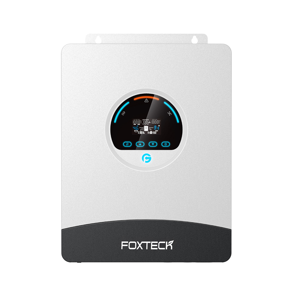Foxtech Solar Hybrid  4kw 6kw 12kw Off-grid Solar Inverter Built-in MPPT & BMS Single Phase for Home 6