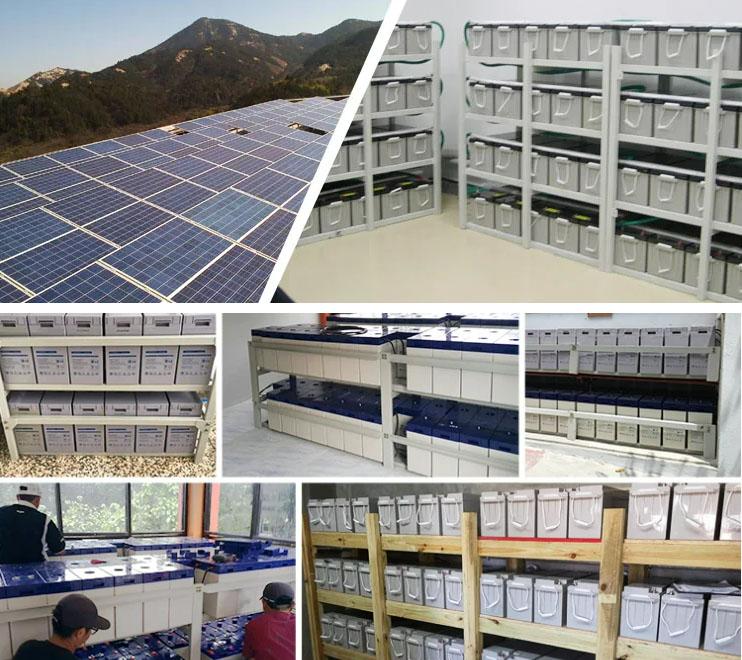 Foxtech 12V 100AH 150AH 200AH sealed lead acid rechargeable solar storage battery 7