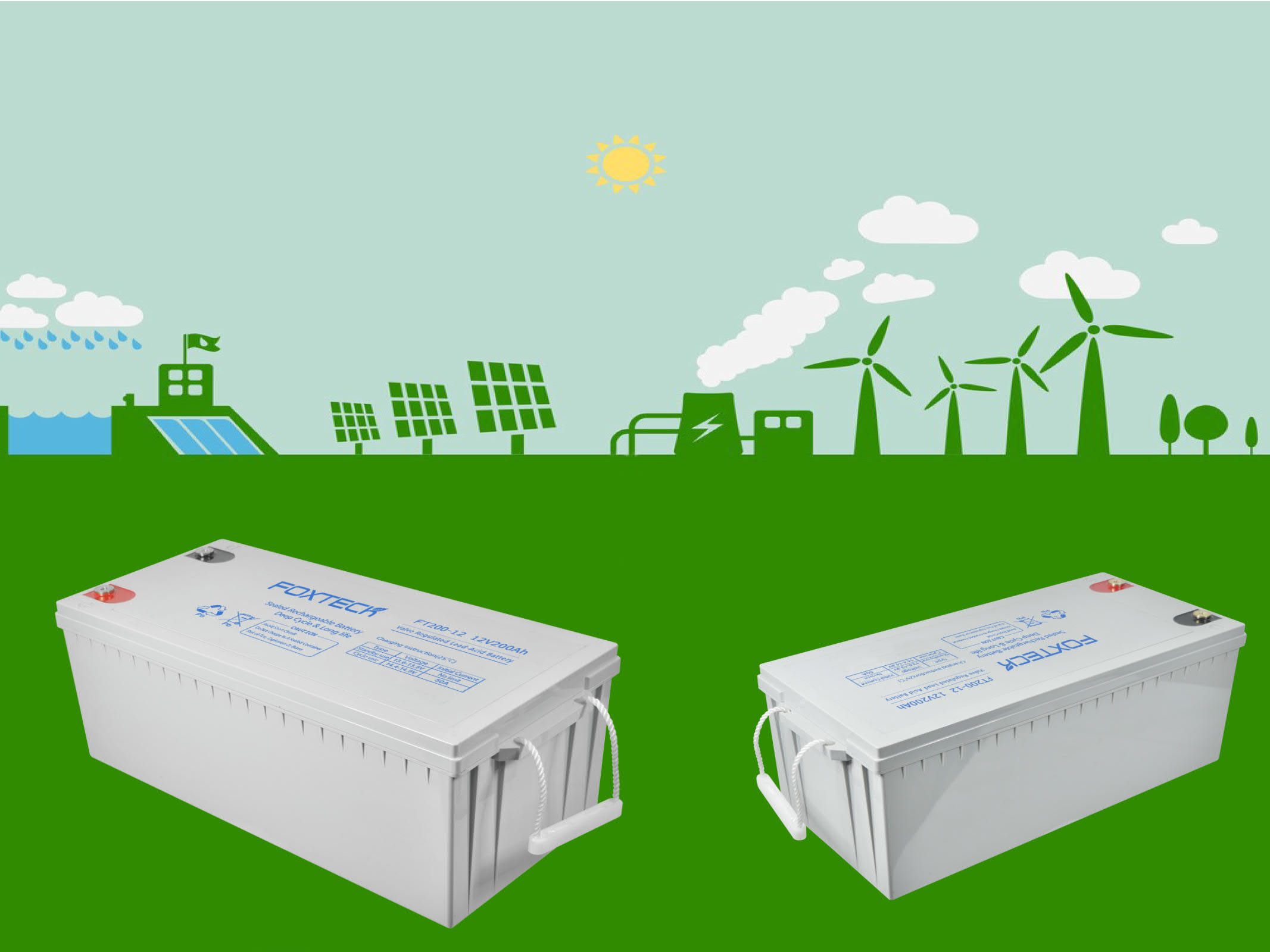 China Manufacturing VRLA 12V 100Ah 200Ah 250Ah Lead Acid Battery AGM Gel Batteries For Home Energy Storage System For Te 3