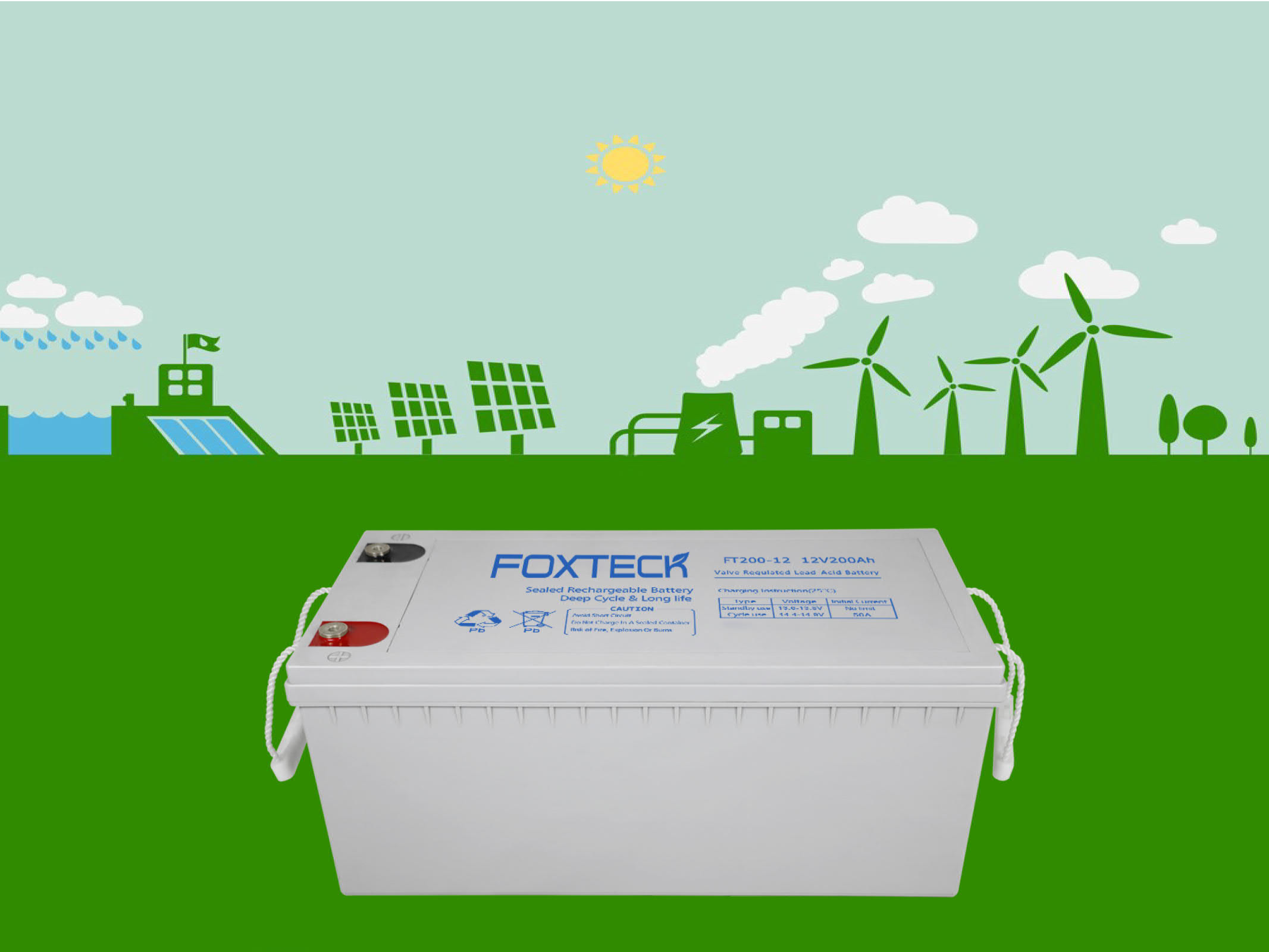 China Manufacturing VRLA 12V 100Ah 200Ah 250Ah Lead Acid Battery AGM Gel Batteries For Home Energy Storage System For Te 2