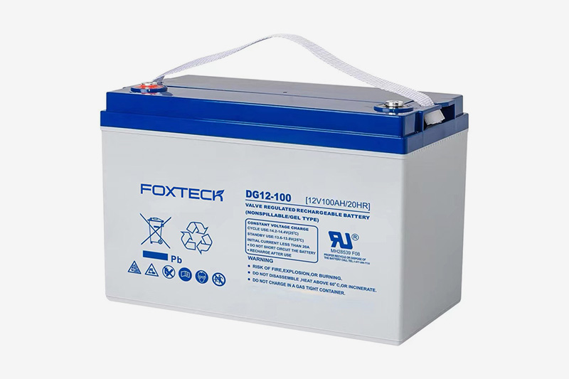 Foxtech factory sales 12V 100Ah  150Ah 200Ah Lead Acid and GEL 4