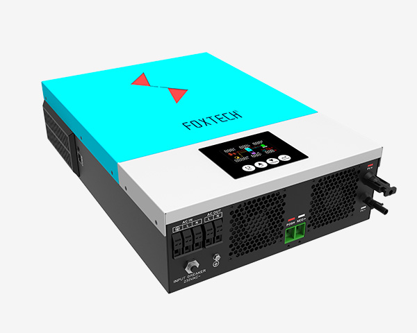 محول طاقة شمسية بقدرة 6.2 كيلوواط و48 فولت بتقنية MPPT، يعمل خارج الشبكة، موجة جيبية نقية، محول طاقة شمسية هجين للمنزل، شحن ذكي للبطارية 4