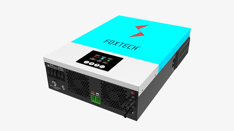 محول طاقة شمسية بقدرة 6.2 كيلوواط و48 فولت بتقنية MPPT، يعمل خارج الشبكة، موجة جيبية نقية، محول طاقة شمسية هجين للمنزل، شحن ذكي للبطارية 1