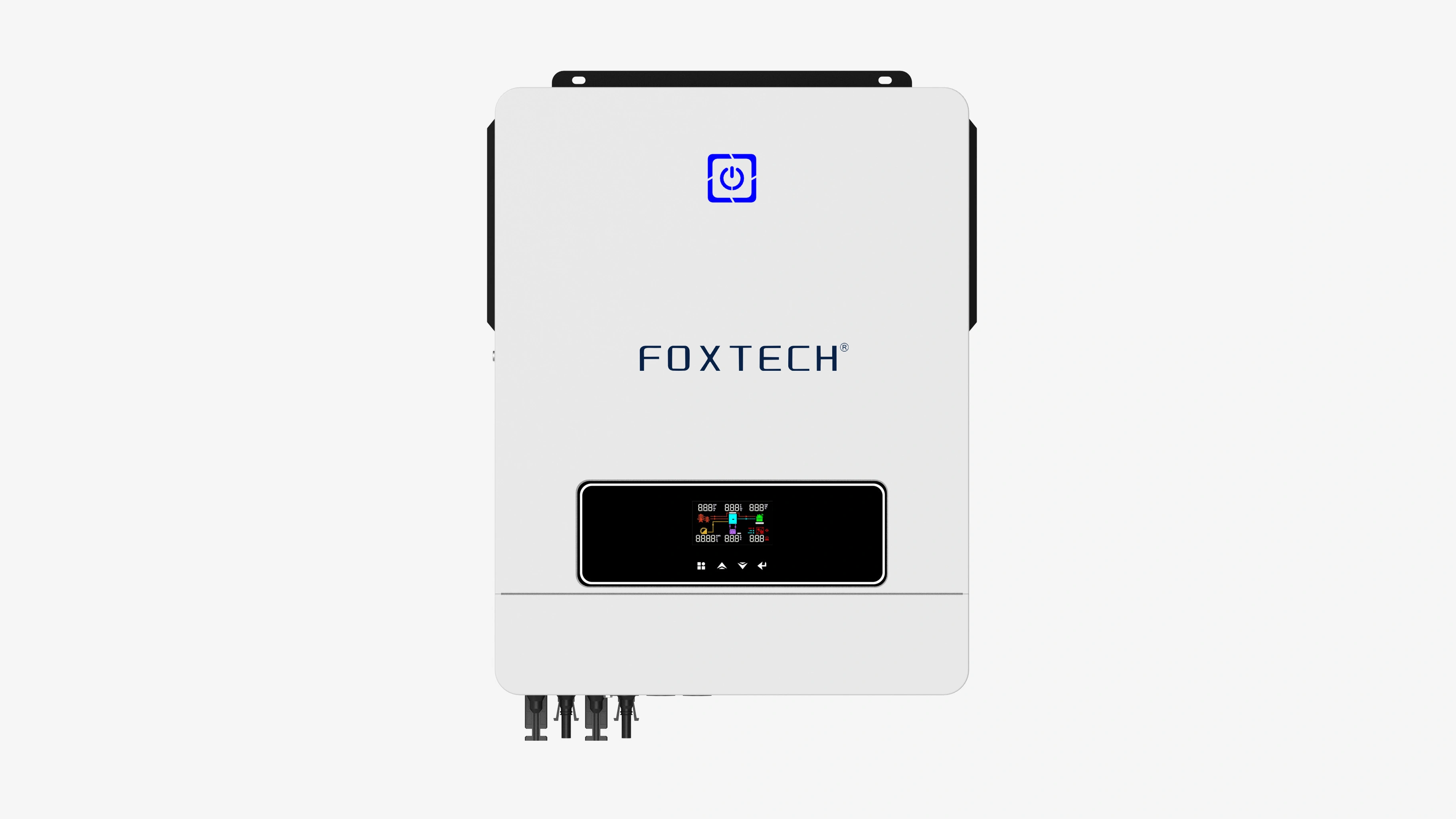 Foxtech Solar On Off Grid 7.2kw 8.2kw 10.2kw Pure Sine Wave Solar Inverter High Efficiency Hybrid Inverter for home 1