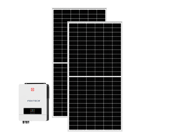 Foxtech Solar On Off Grid 7.2kw 8.2kw 10.2kw Pure Sine Wave Solar Inverter High Efficiency Hybrid Inverter for home 9
