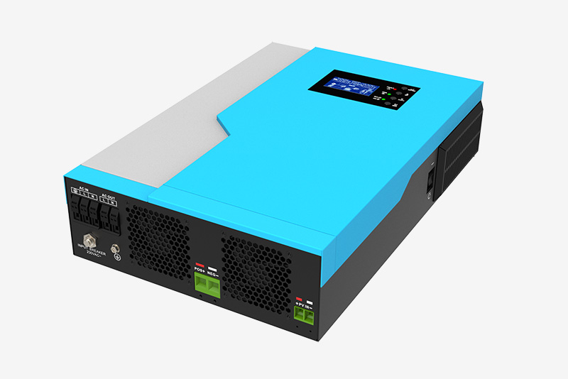 Onduleur solaire hybride MPPT 3 kW/5 kW avec contrôleur solaire MPPT intégré, vendu en gros directement d'usine pour systèmes d'énergie solaire. 3