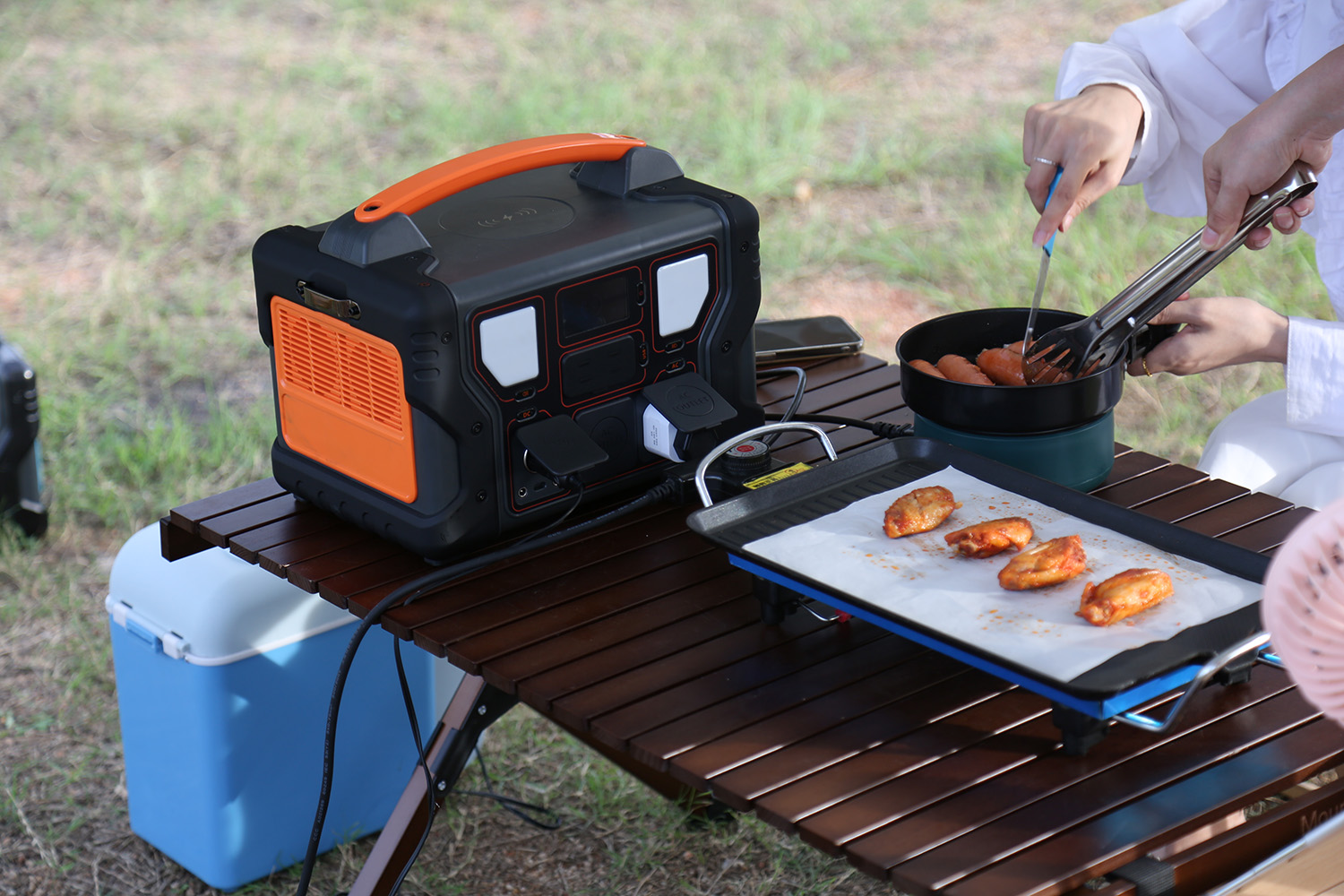 Foxtech Solar Mini design 500W,1000W,1500W Portable Storage Power Station 6