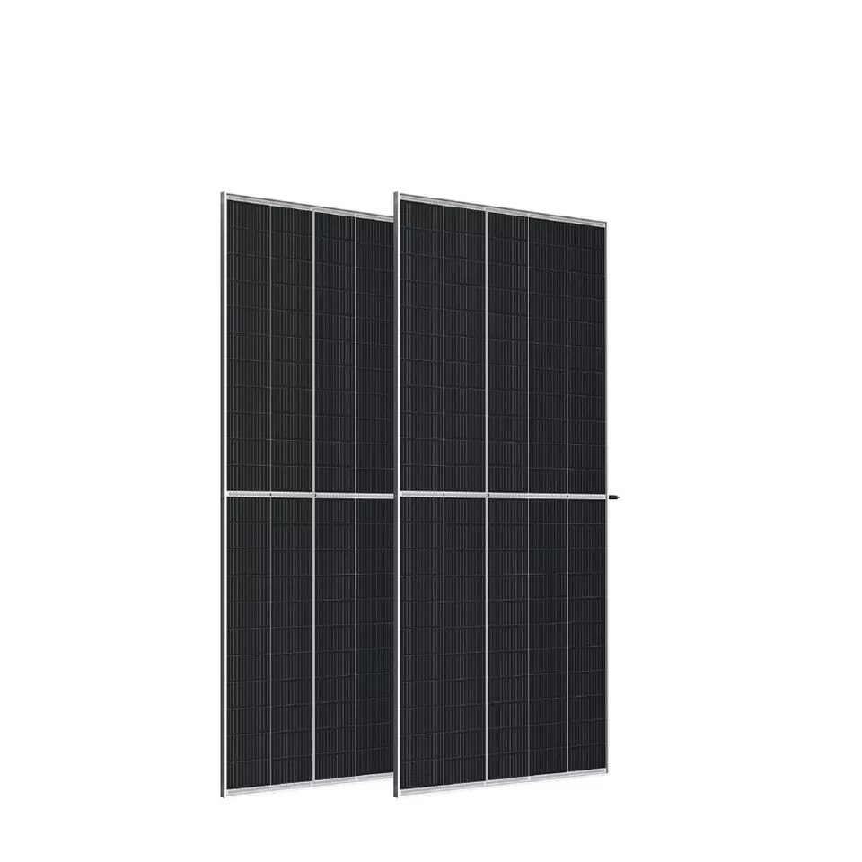 Foxtech Solar Monocrystalline 210mm 660W 670W half cut 132 cells solar panels manufacturer 1