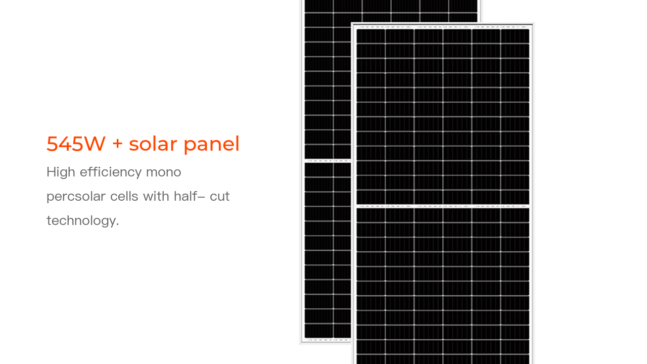 Wholesale OEM 450W 455W 540W 550W High efficiency mono solar panel manufacturers From China with good price 2