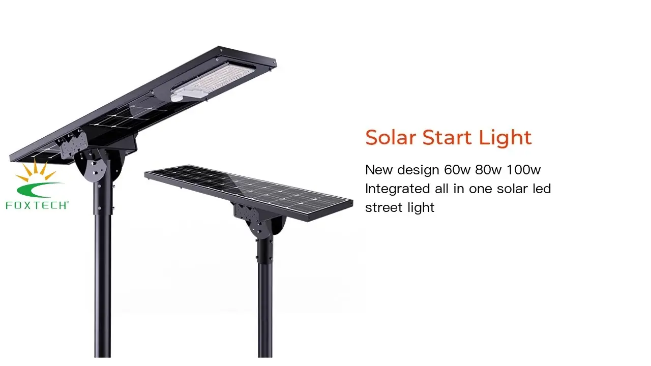 Foxtech Solar | Fabricant des meilleurs lampadaires solaires d'extérieur 1