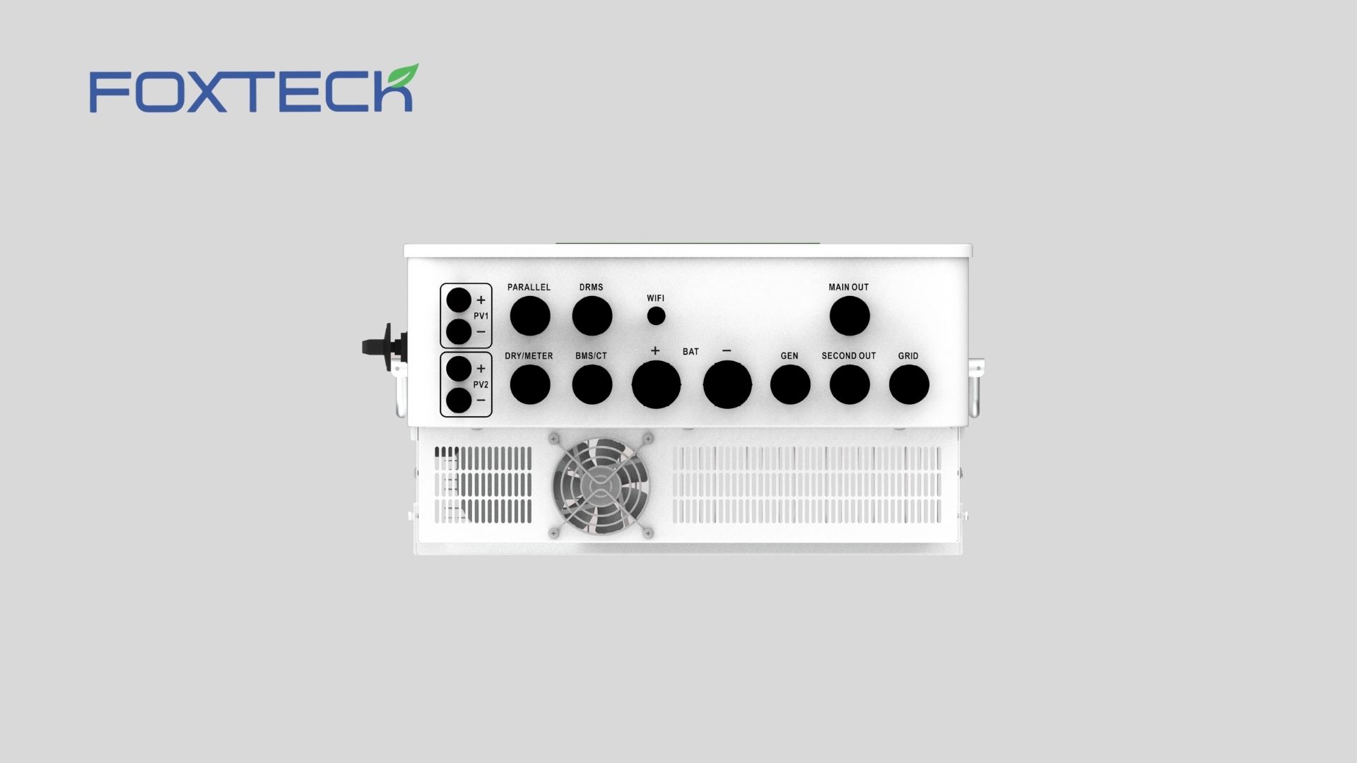 Foxtech Hybrid Solar Inverter 6/8/10/12kw Single Phase Built-in MPPT Support Parallel 9 Units para sa PV System 2
