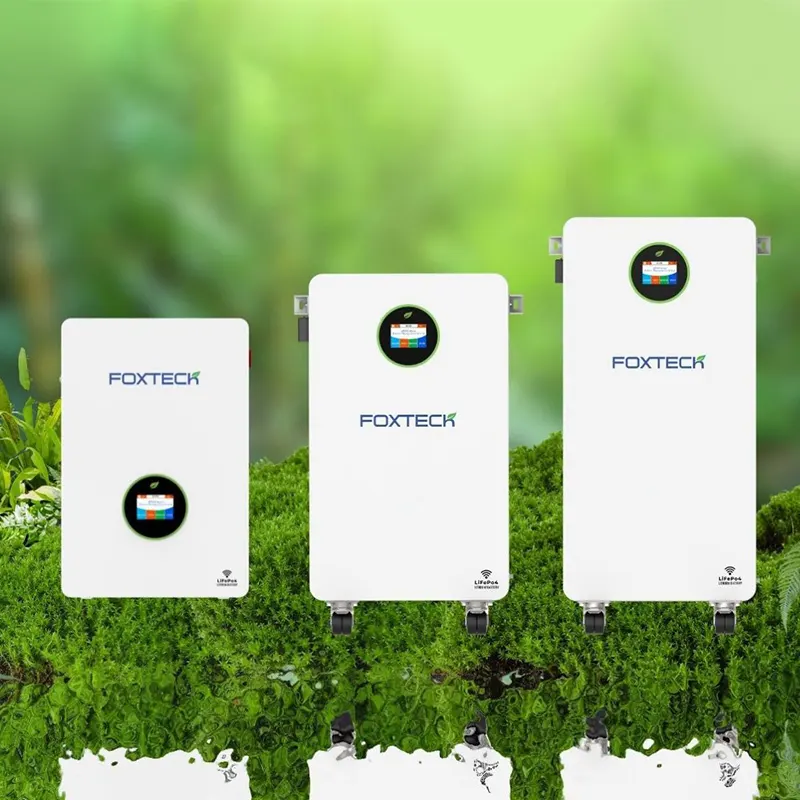 Hệ thống năng lượng gia đình Foxtech Lithium, 2.5-15kWh, Wifi, gắn tường hoặc gắn bánh xe. 2