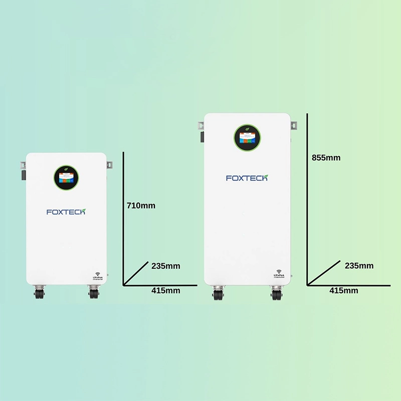 Foxtech Solar 25.6V 51.2V 100Ah 200Ah 314 Ah Lifepo4 Battery Home Powerwall Solar Lithium Battery For Solar Home System 3