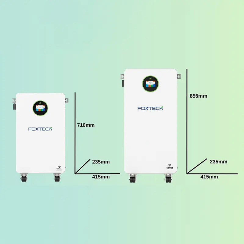 Hệ thống năng lượng gia đình Foxtech Lithium, 2.5-15kWh, Wifi, gắn tường hoặc gắn bánh xe. 3