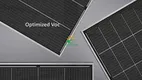 High-Efficiency 144 Half-Cell Monocrystalline Bifacial Solar Panel 1