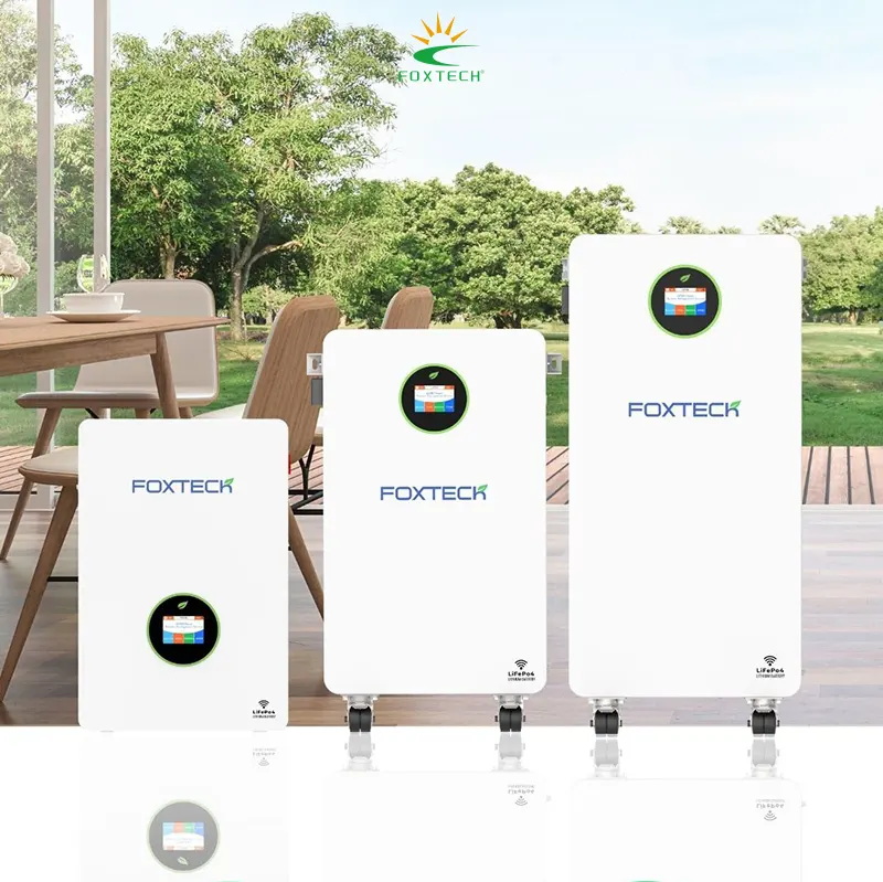 Hệ thống năng lượng gia đình Foxtech Lithium, 2.5-15kWh, Wifi, gắn tường hoặc gắn bánh xe. 1