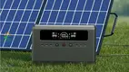 Générateur solaire hybride portable Foxtech 2400W avec batterie LiFePO4 de 2304Wh 1