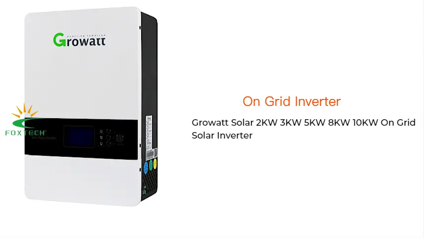 Leading Solar Solution Provider - Growatt & Foxtech 1