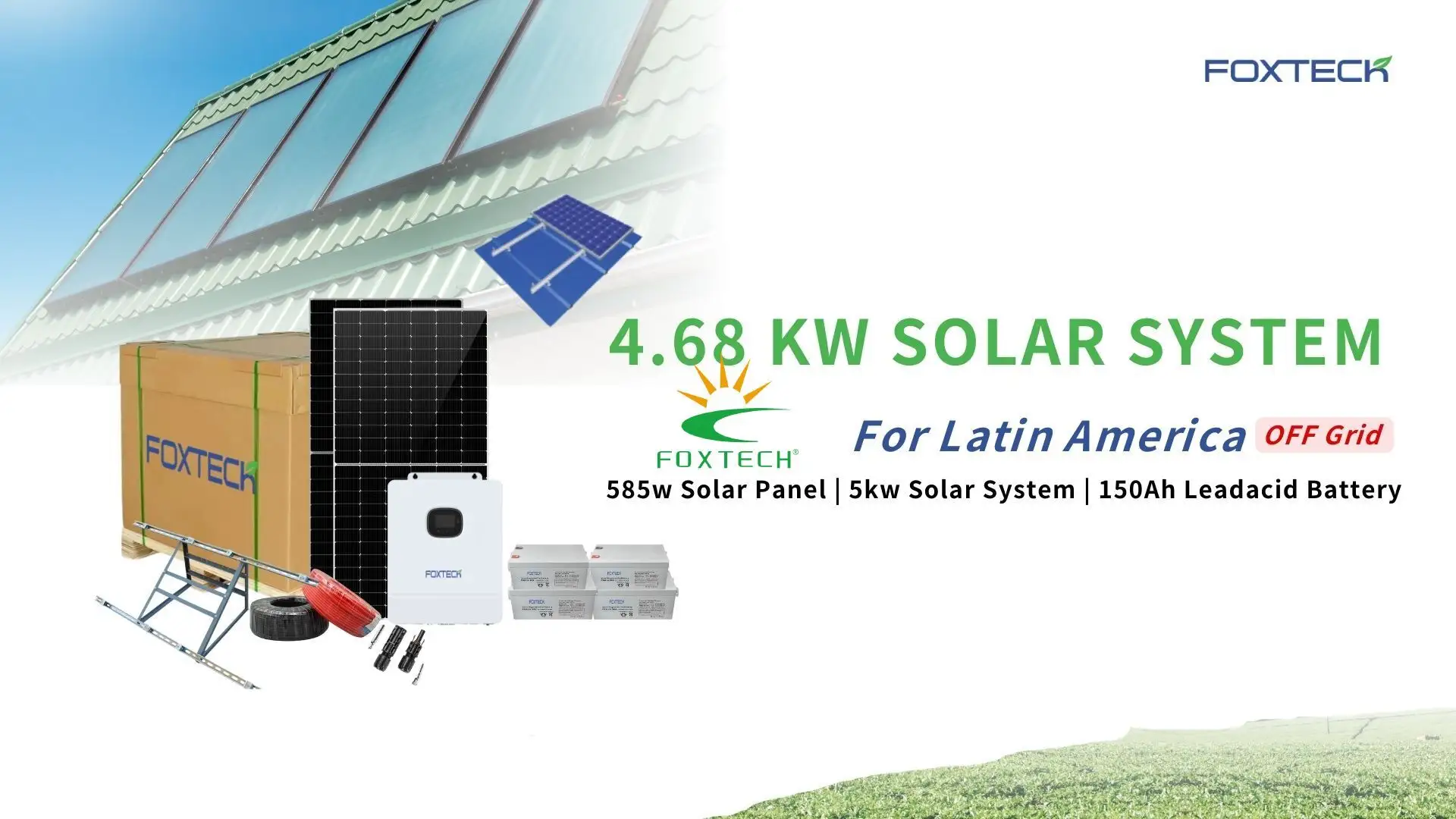 4.68 KW Solar System with 585W Panels & 5KW Inverter 1