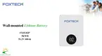 Foxtech Solar: Reliable Li-Ion Battery Supplier 1