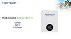 Foxtech Solar: Top Lithium Battery Supplier 1
