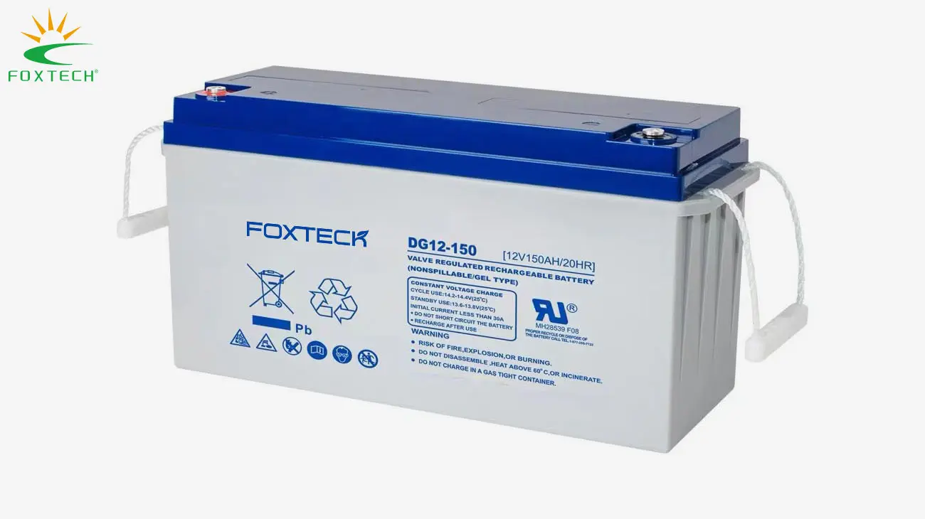 Foxtech 12V Lead Acid Battery Factory: Superior performance 150Ah 1