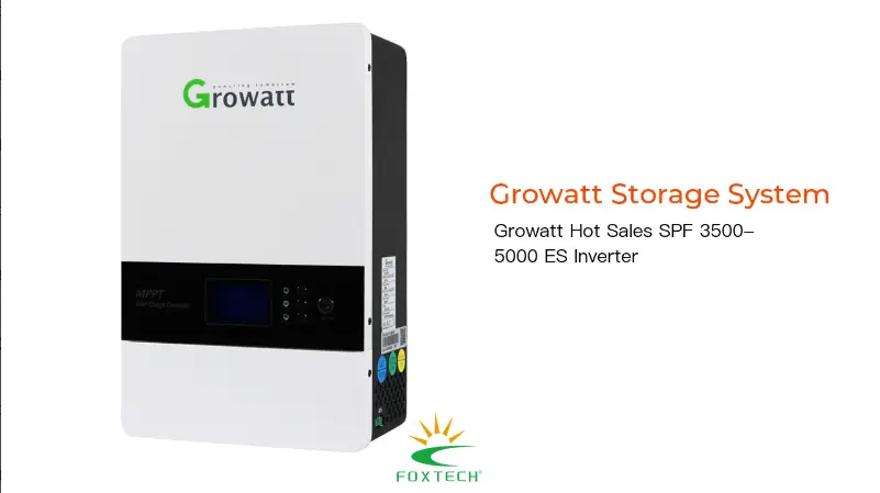Автономный инвертор Growatt SPF 3500-5000ES — оптимальное решение для хранения энергии в домашних условиях. 1