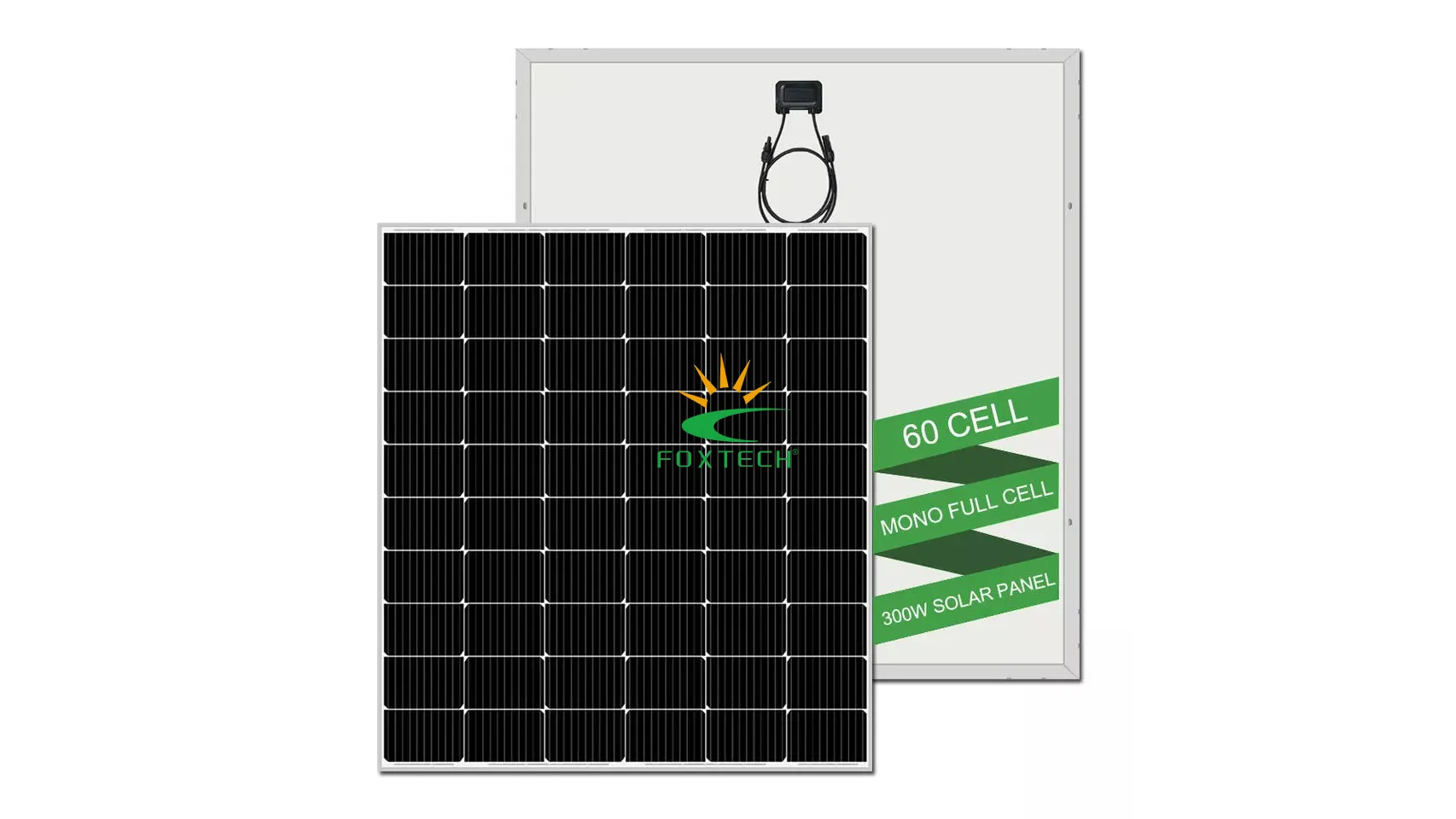 لوحة شمسية أحادية عالية الكفاءة بقدرة 450 واط مع ضمان لمدة 25 عامًا 1