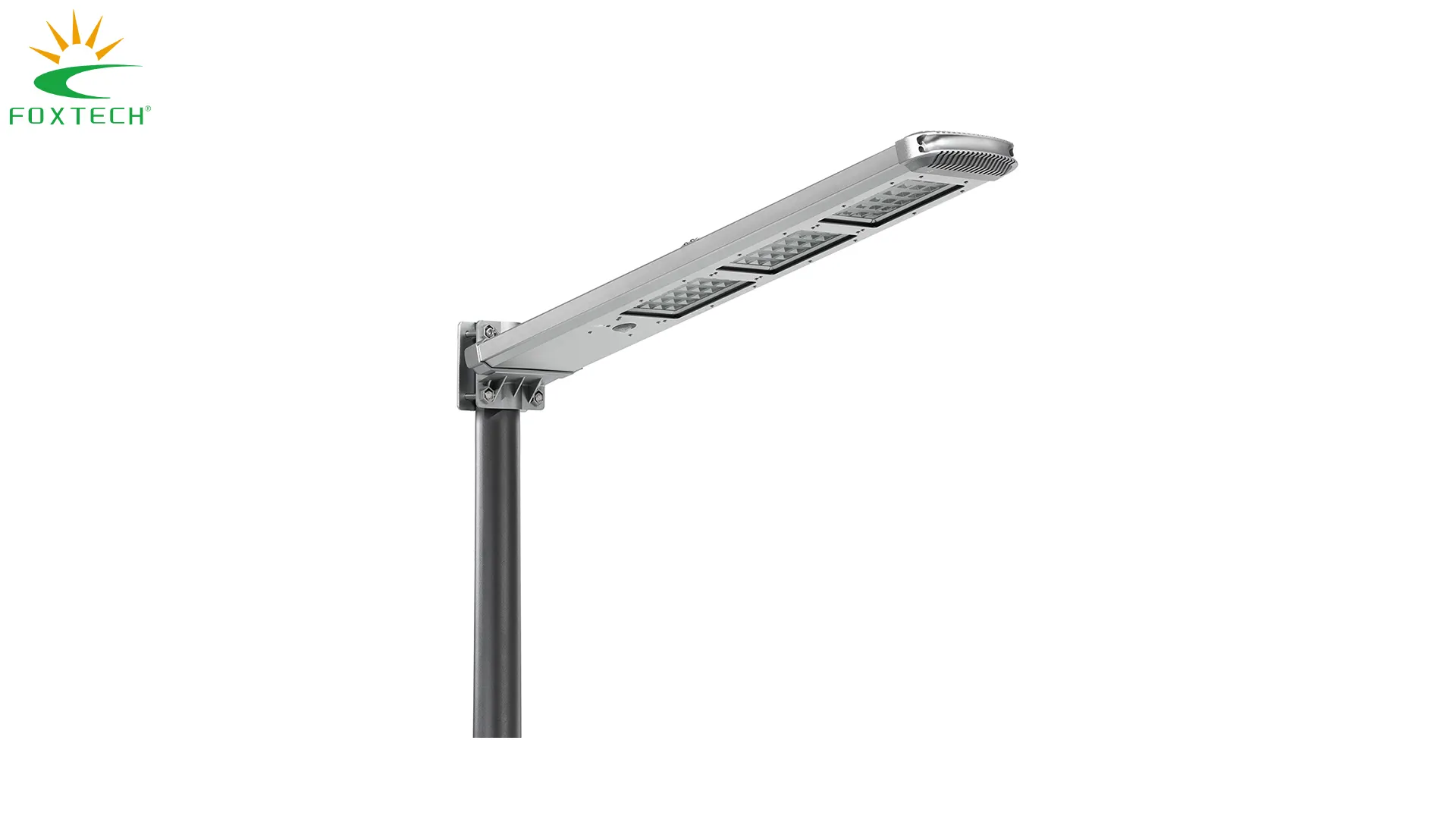 Smart All-In-One Solar Street Light - Best Heat Dissipation, Easy Installation, Wide Lighting Angle 1