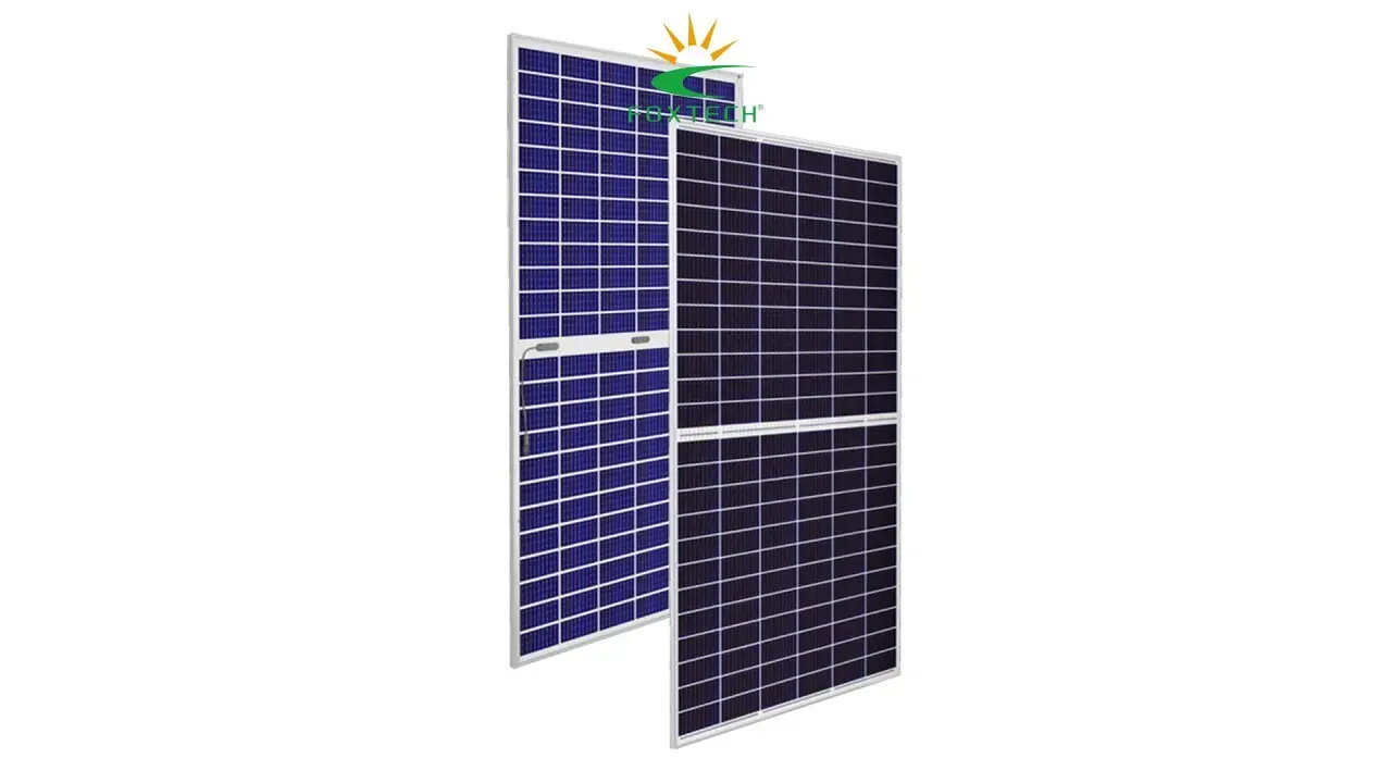 High Efficiency Mono Bifacial Half Cut Solar Panel - Up to 540W 1