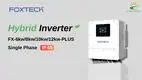 FOXTECH FX-PLUS Hybrid Solar Inverter- High Efficiency Solution 1