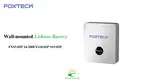 Batería solar de pared Foxtech de 5 kW para una solución energética confiable 1