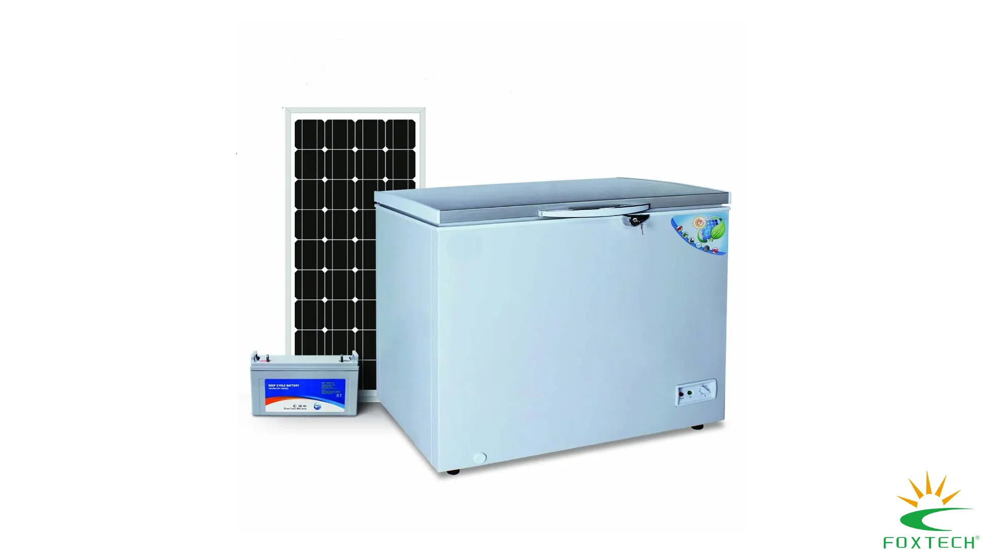 Solar Power Freezer - Three Charging Modes - Off the Grid Solution 1