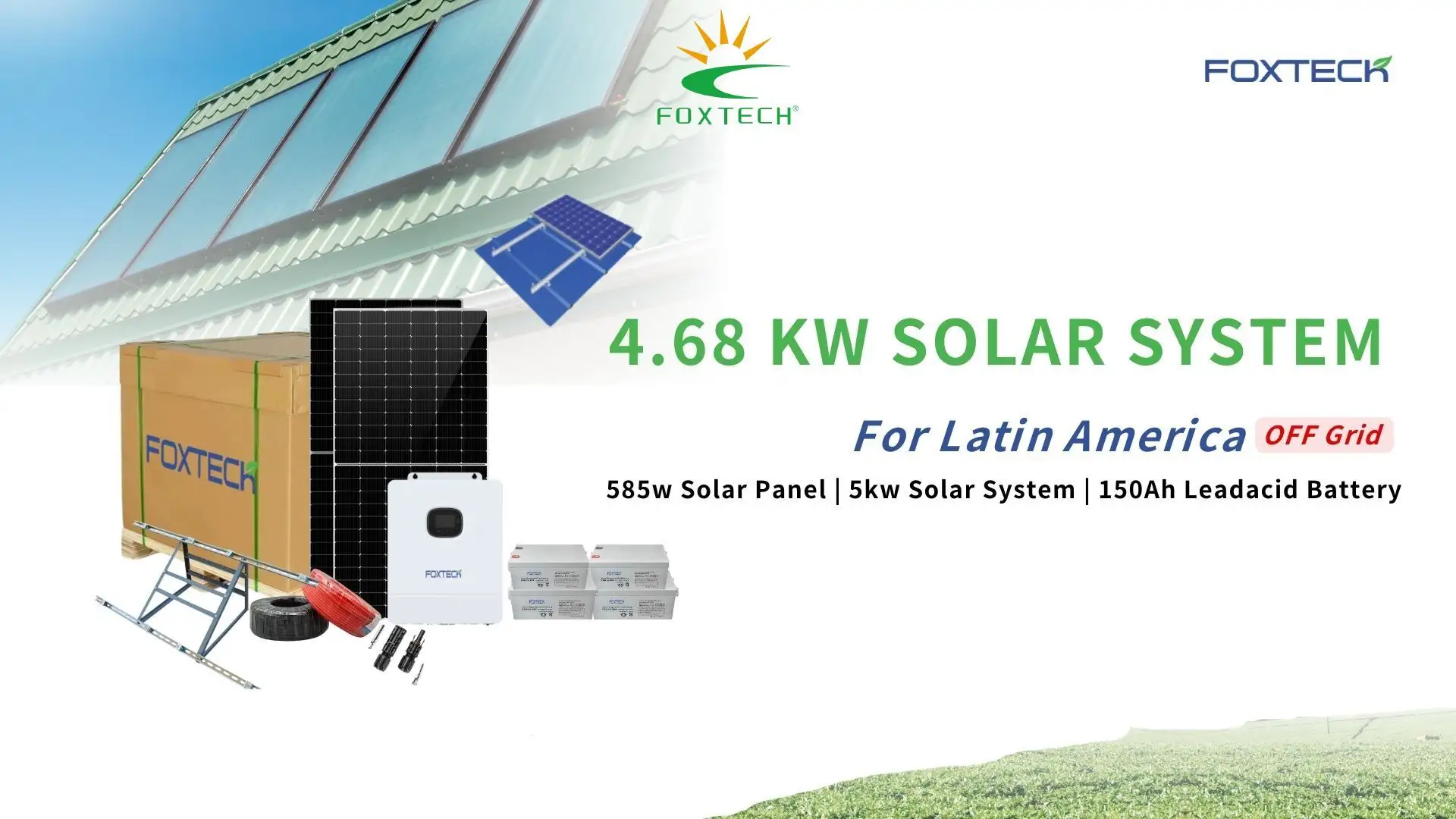 4.68KW Solar System for Latin America: Efficient and Reliable Clean Energy 1