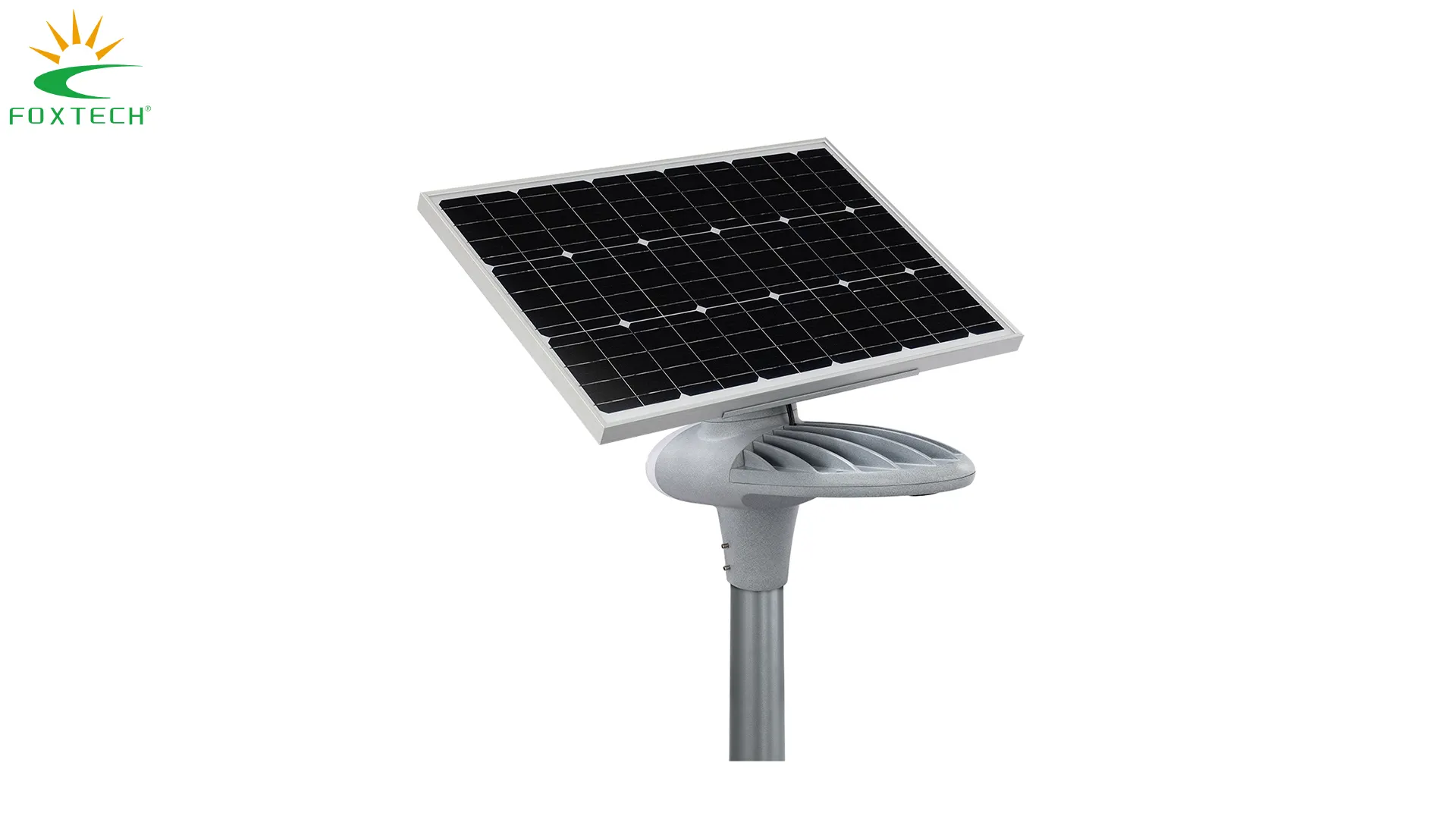 مصباح شارع يعمل بالطاقة الشمسية بتقنية LED صديق للبيئة مع جهاز تحكم عن بعد 1