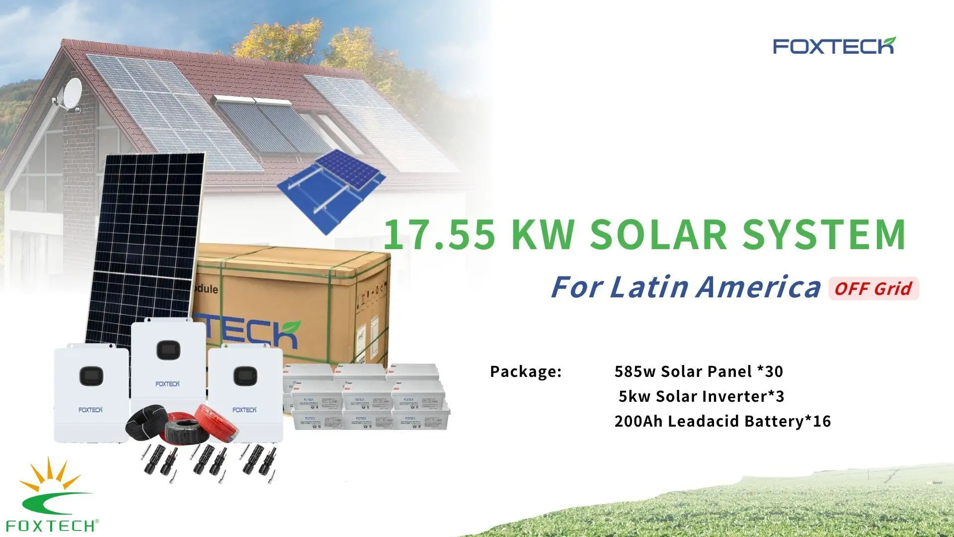 Green Energy Solution: 17KW Solar System 1