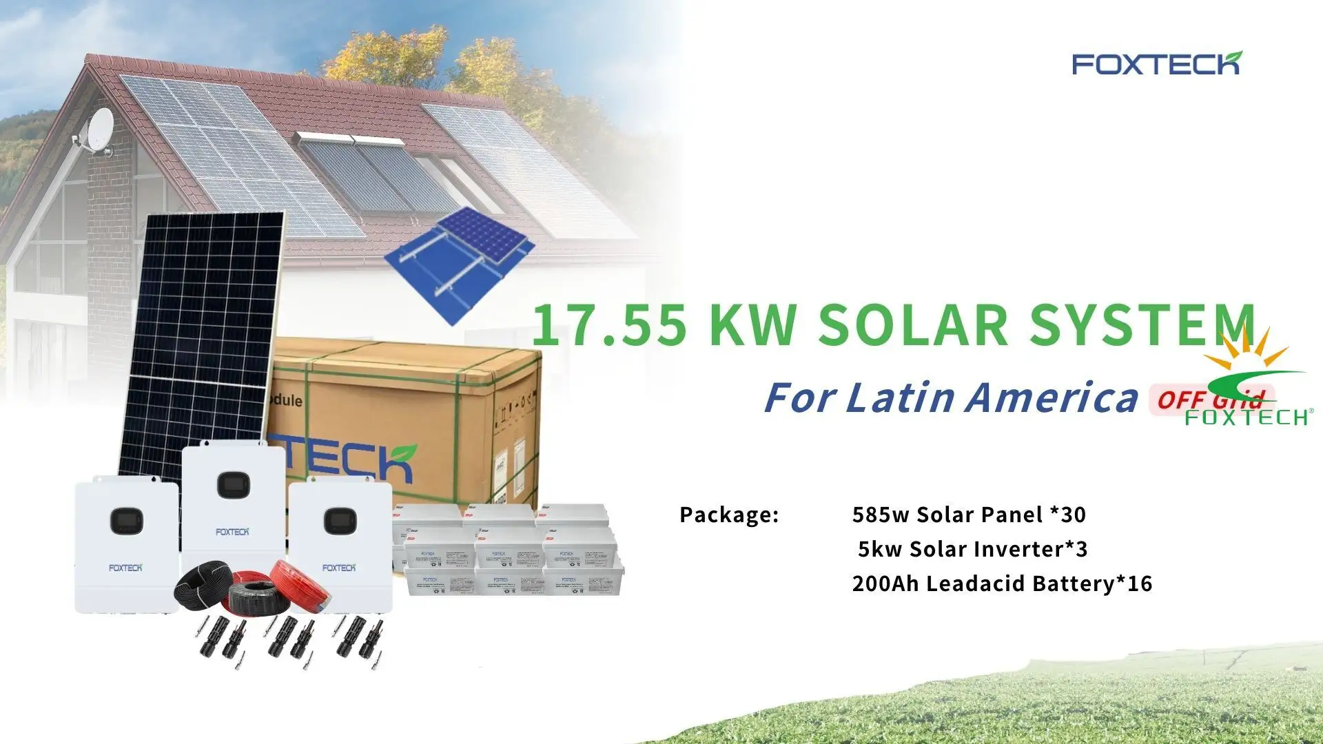 Sistema solar de 17 kW: solución energética limpia y eficiente 1