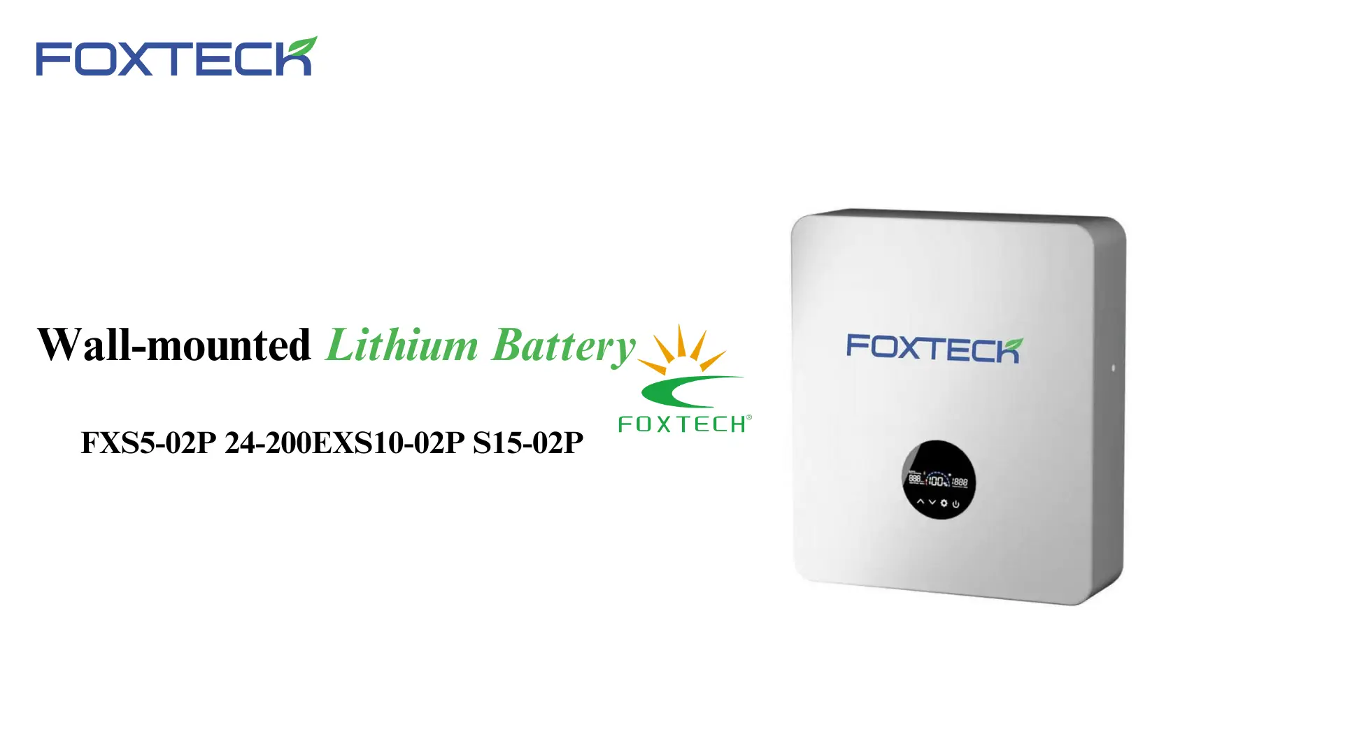 Foxtech 5kWg 15kWh Lithium-Ionen-Batterie – Zuverlässige Lösung für Solarenergie 1