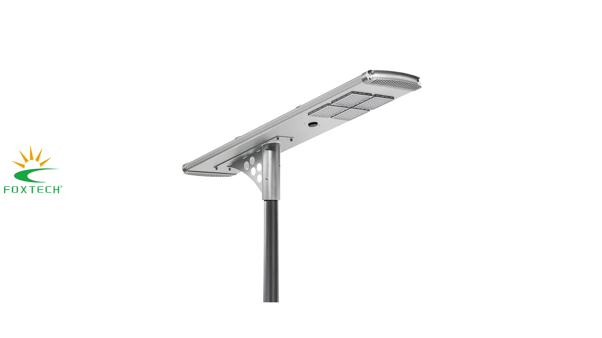 Умный солнечный светодиодный уличный светильник: элегантный дизайн, постоянное освещение, датчик движения. 1