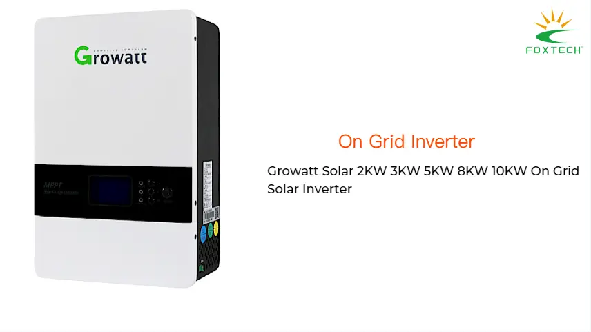 Интеллектуальные решения в области солнечной энергетики: сетевые системы Growatt и Foxtech. 1