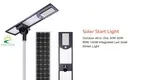 Đèn đường năng lượng mặt trời độ sáng cao, đạt chuẩn IP65, điều khiển từ xa, tuổi thọ cao. 1