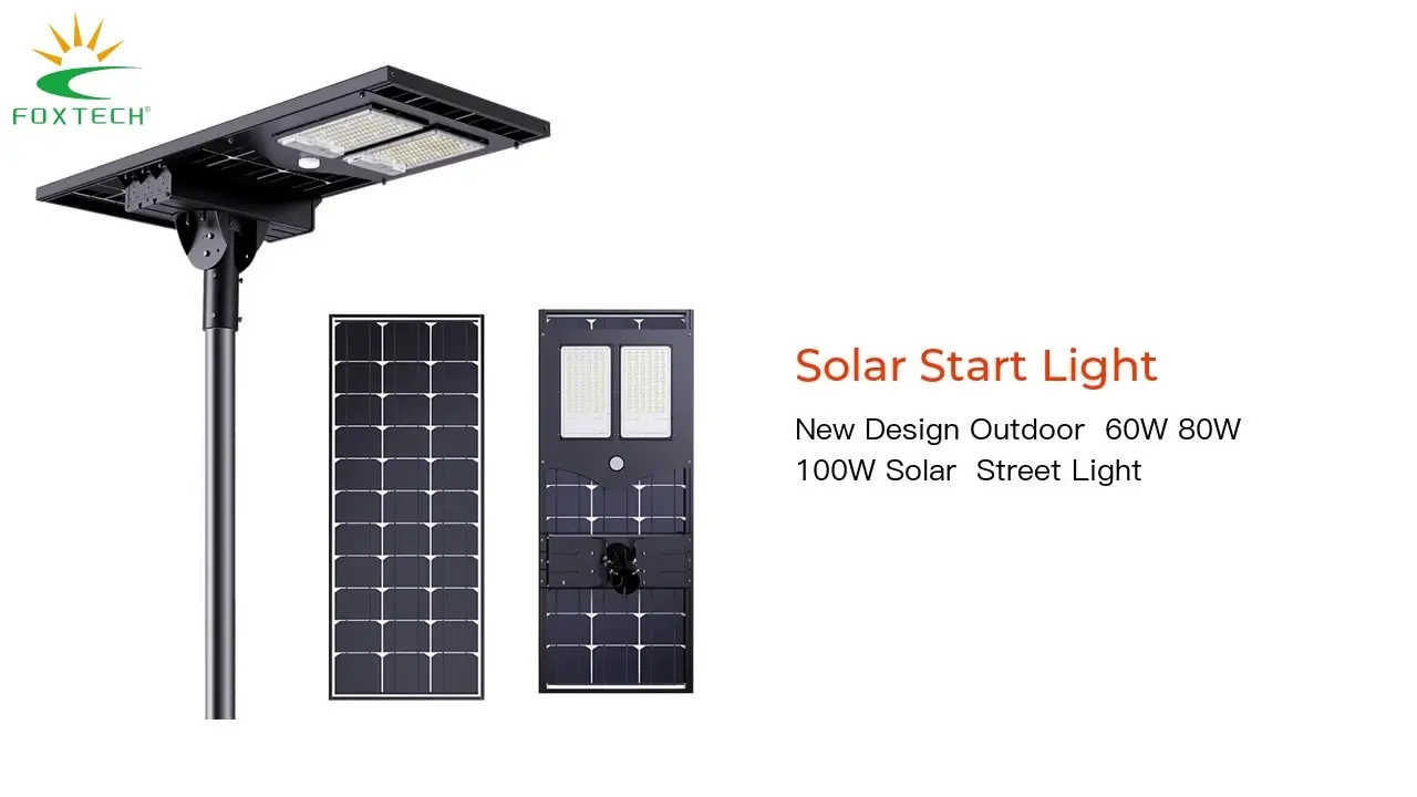 Aluminum Waterproof Solar LED Street Light - IP66, Easy Installation, Cost-Saving 1