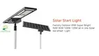 Super Bright Solar LED Street Light - IP66, All-in-One, 50W-120W, Photocell+Motion Sensor+Remote, 140° Wide Angle, Long Lifespan, High-quality Battery, Africa Case Study. 1
