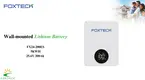 Foxtech Solar Energy Storage Lithium Battery 1