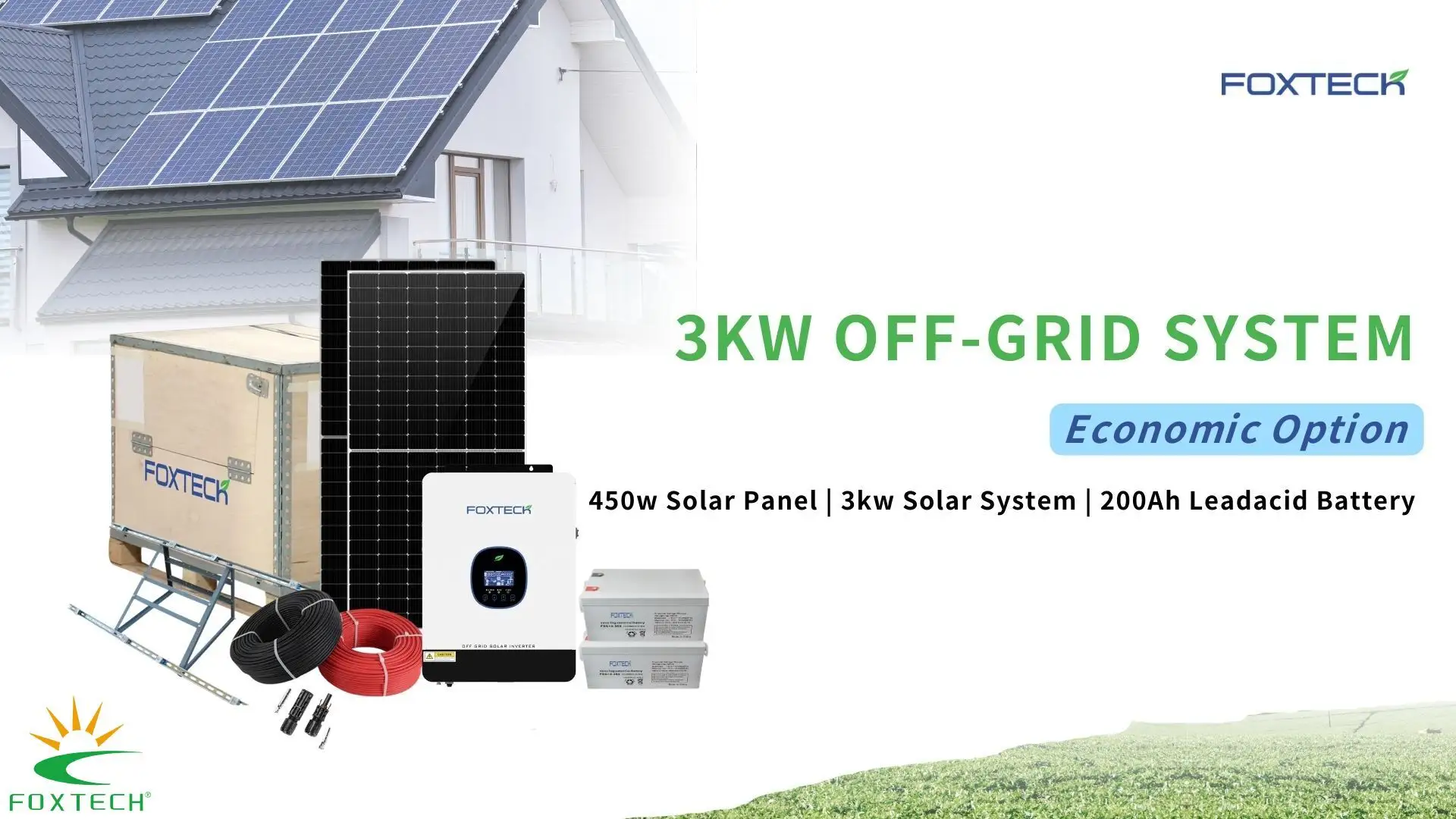 3kw Off-Grid Solar System - Independent Energy Solution 1
