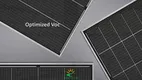 N-TYPE Bifacial Solar Panel 182mmx182mm, 144 Half Cell 1