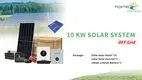 10 KW Solar System: High Performance Panels with Lithium Battery 1