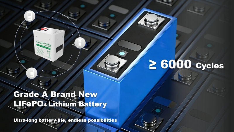 Foxtech 12.8V 100Ah 205AH 314Ah Greatpower LiFePO4 na Baterya 1280wh-5120wh IP65 na Baterya para sa Imbakan ng Enerhiya 3